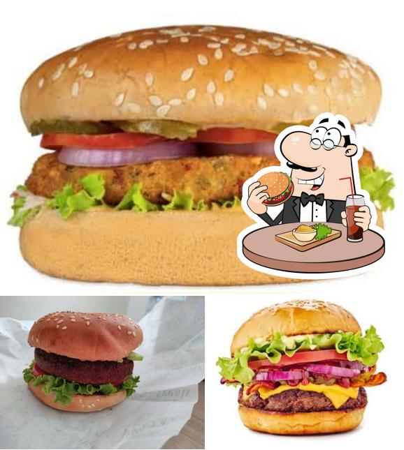 Get a burger at HonestBite's