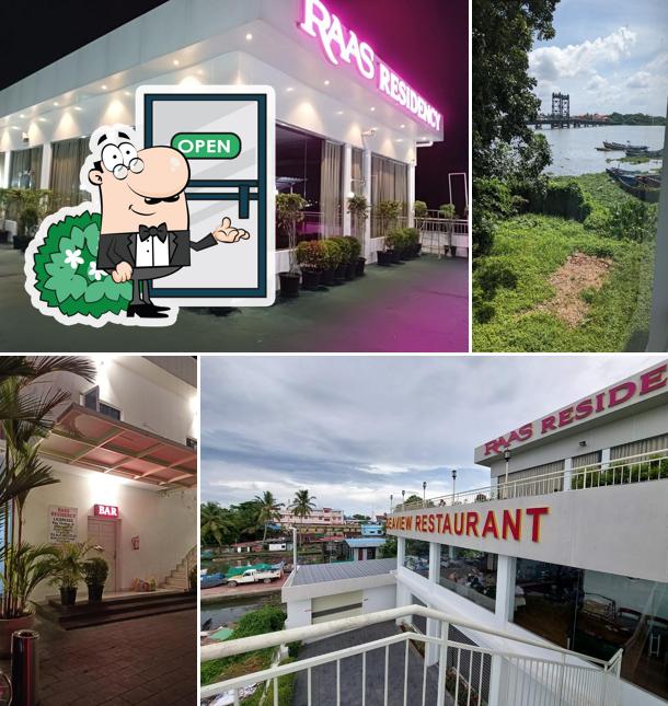 The exterior of RAAS Residency