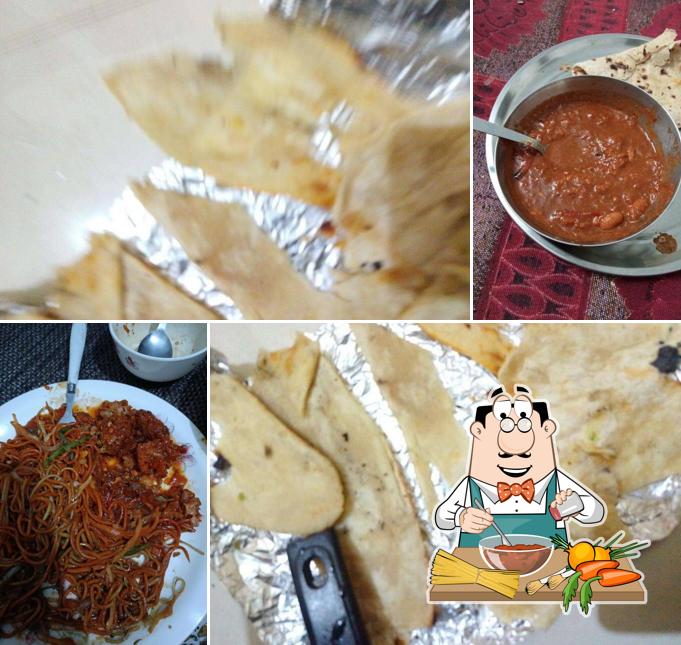 Spaghetti bolognese at The Punj-Aab Express