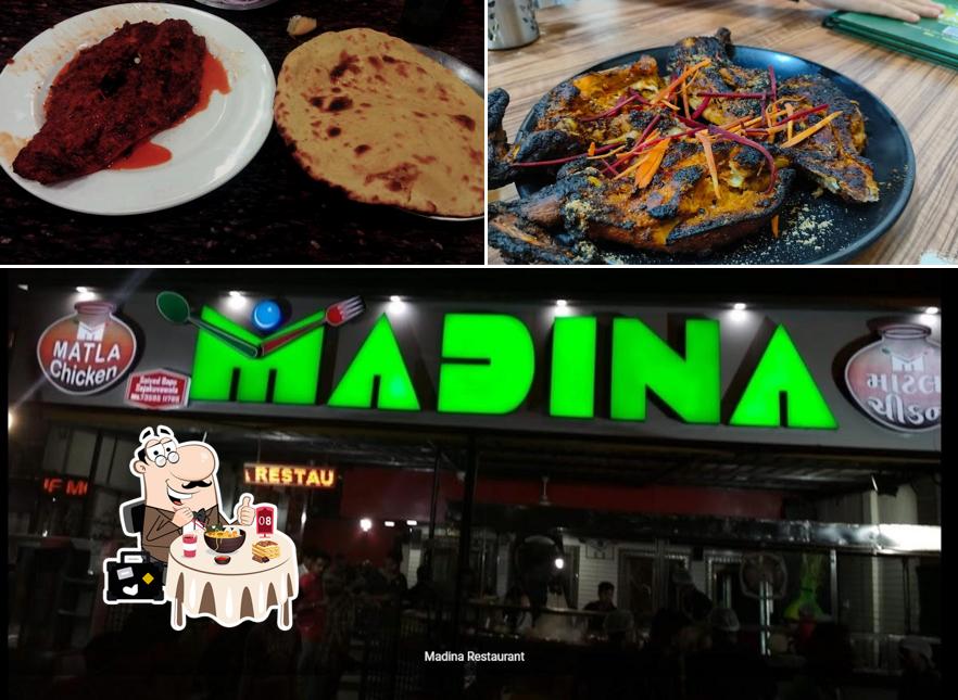 Meals at Madina Restaurant