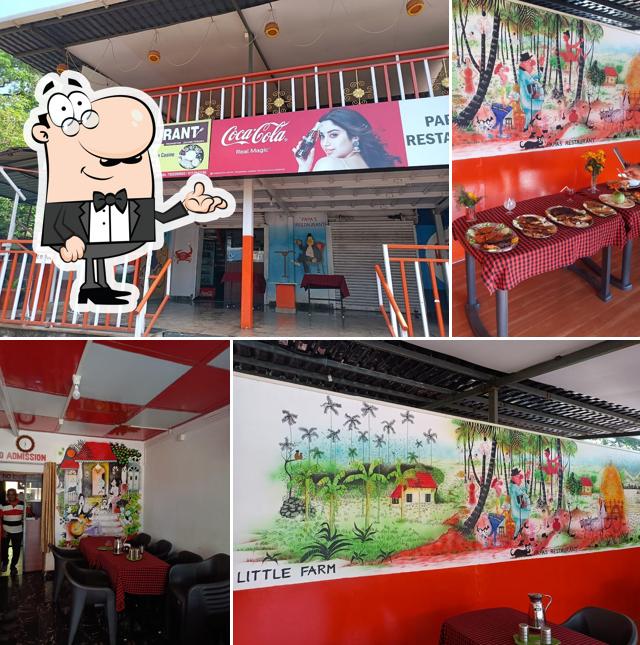 The interior of Papa's Restaurant