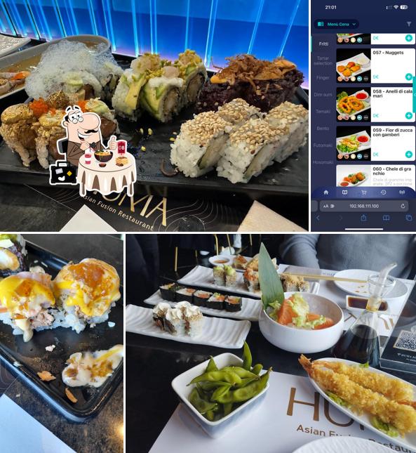 Platti al HUMA Sushi