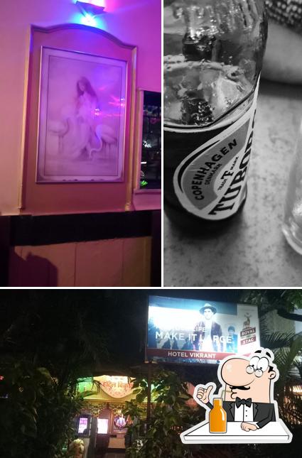 Enjoy a drink at Hotel Vikrant