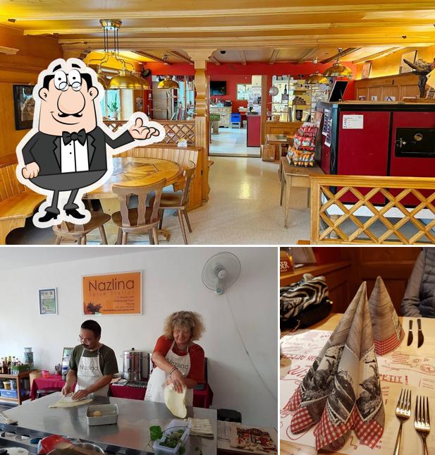 Gli interni di Landhuus Jenaz