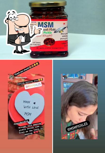 Look at the photo of MSM Homemade pickles kollam,Kerala,india