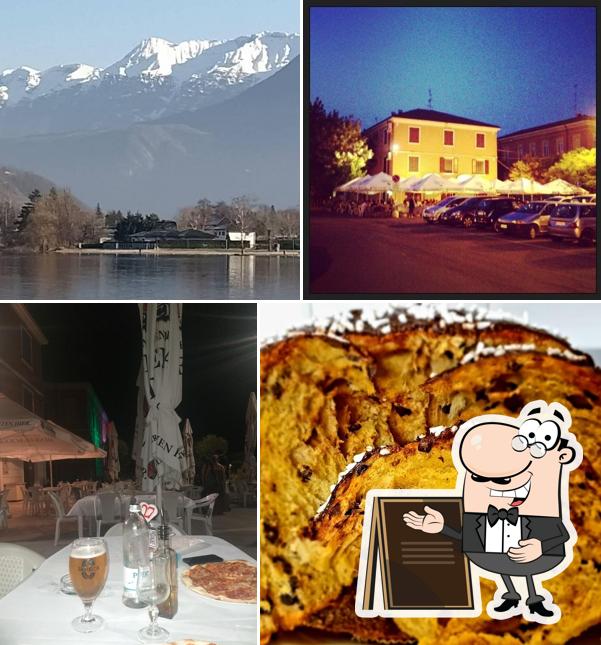 Goditi la vista dall'area esterna di Osteria Del Teatro Cavazza Marco