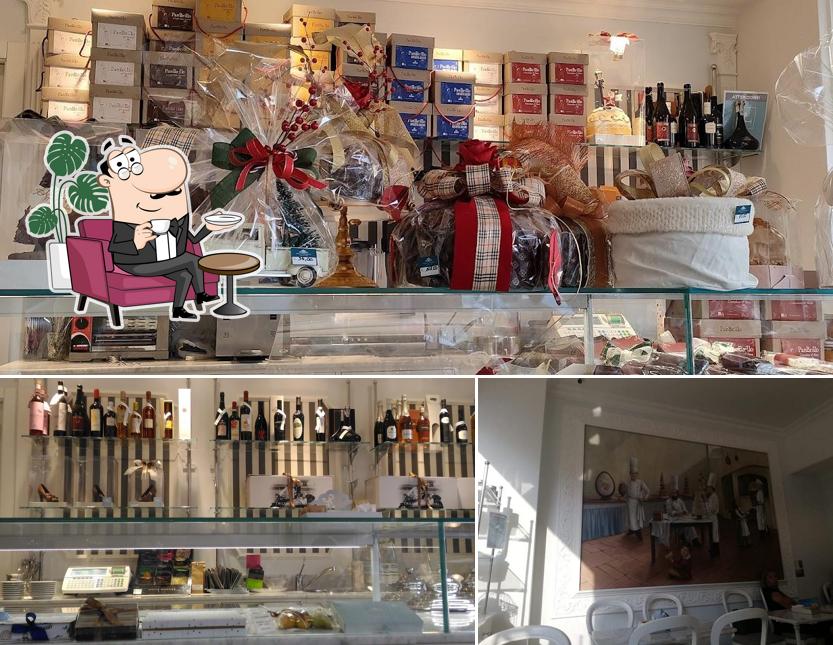 Gli interni di Roberto Cantolacqua Pasticceria