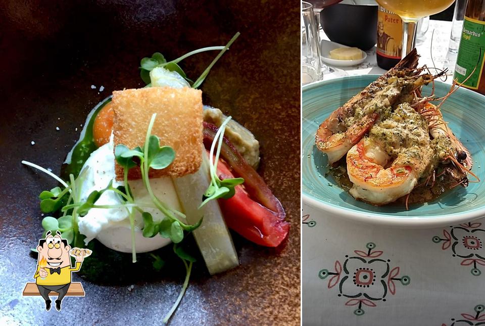 Essayez des fruits de mer à 't Blauwers Huys