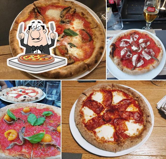 Ordina tra le svariate varianti di pizza