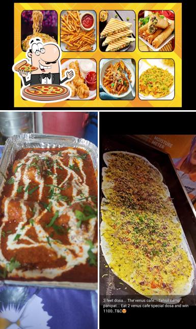 Order pizza at The VENUS CAFE