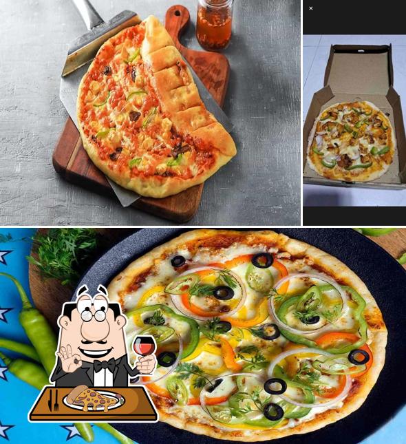 Try out various types of pizza