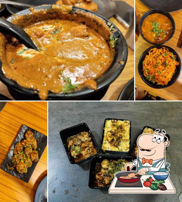 Chicken curry at Swami Kruppa Restaurant