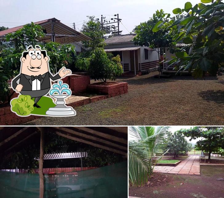 You can get some fresh air at the outside area of Mandavkaranche Hotel Angan