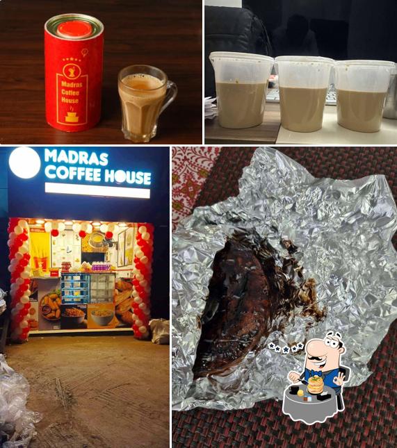 Madras Coffee House is distinguished by food and drink