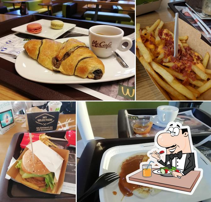 Cibo al McDonald's Roma Romanina