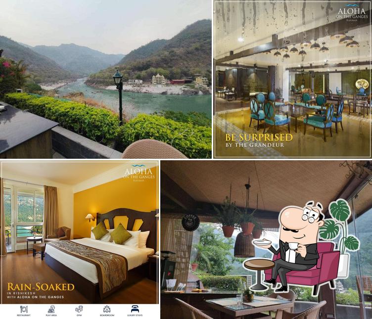 The interior of Patio - Aloha On The Ganges