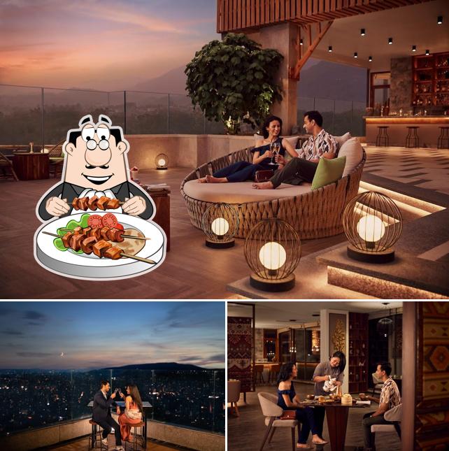 Food at Beyul - Mystical Rooftop Bar and Lounge
