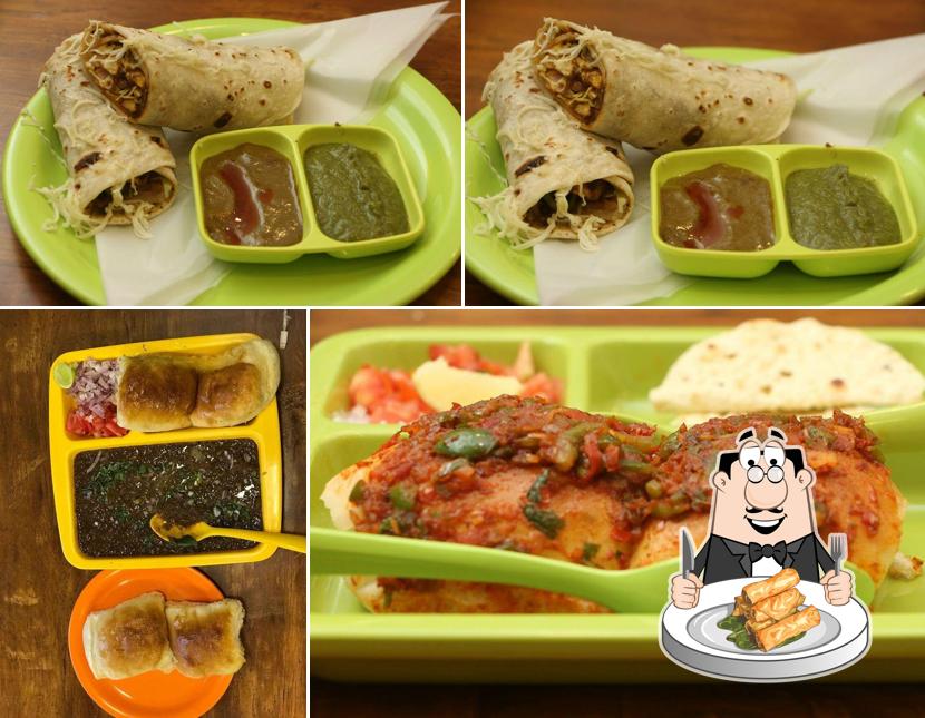 Spring rolls at Wow Bhaji