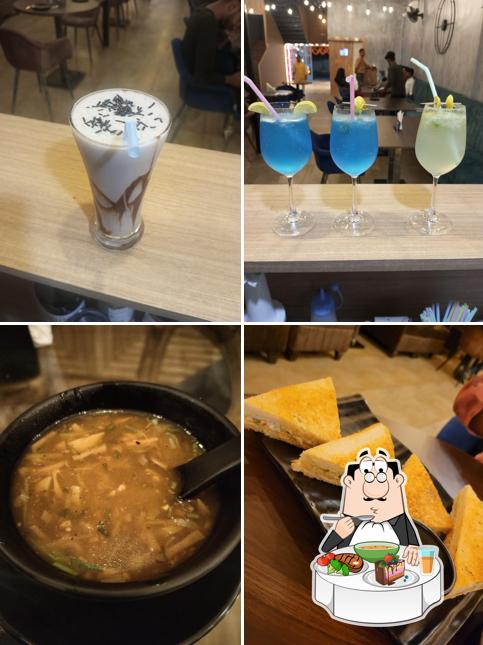 Hot and sour soup at Yolo Cafe and Lounge