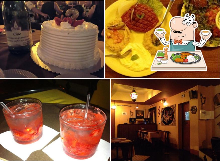 Comida em Bagdad Café