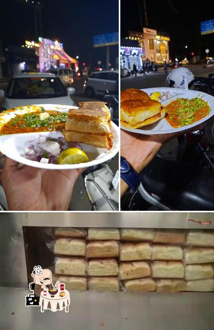 Food at Shree Balaji Paav Bhaji