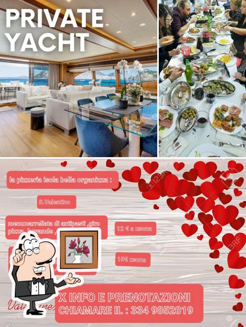 Dai un'occhiata agli interni di Pizzeria Isola Bella