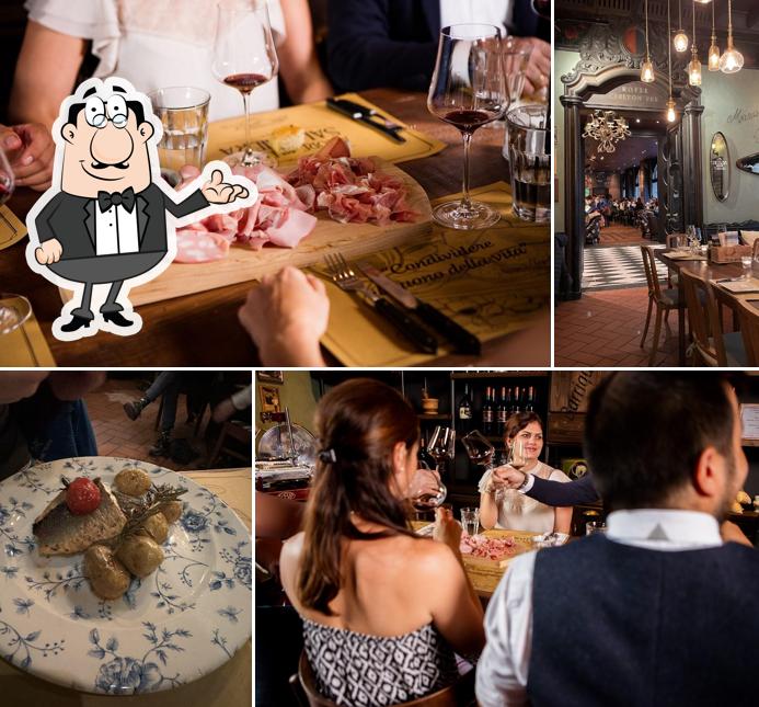 Dai un'occhiata agli interni di La Bottega di Mario