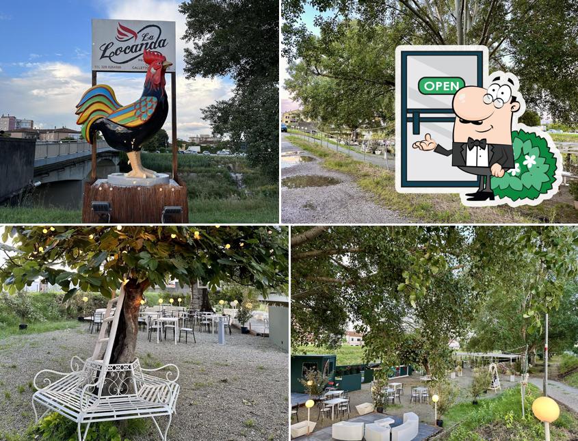 Guarda la foto che mostra la esterno e interni di La Locanda Pontedera