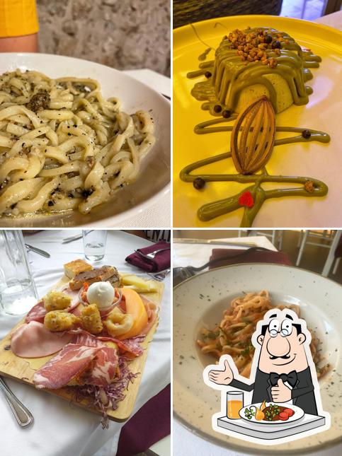 Platti al Trattoria Il Bracco Brillo