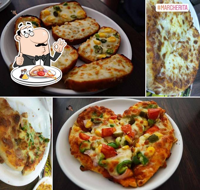 At The Pizza Express, you can try pizza