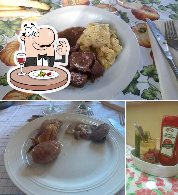 Cibo al Trattoria Aimo