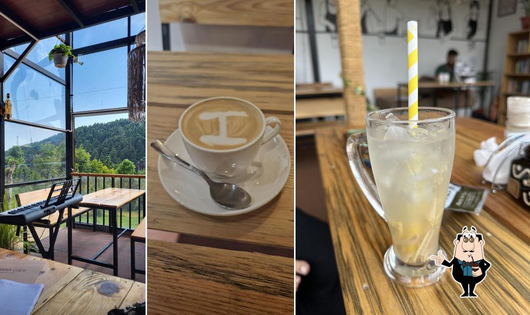 Enjoy a beverage at Da Wiara Cafe