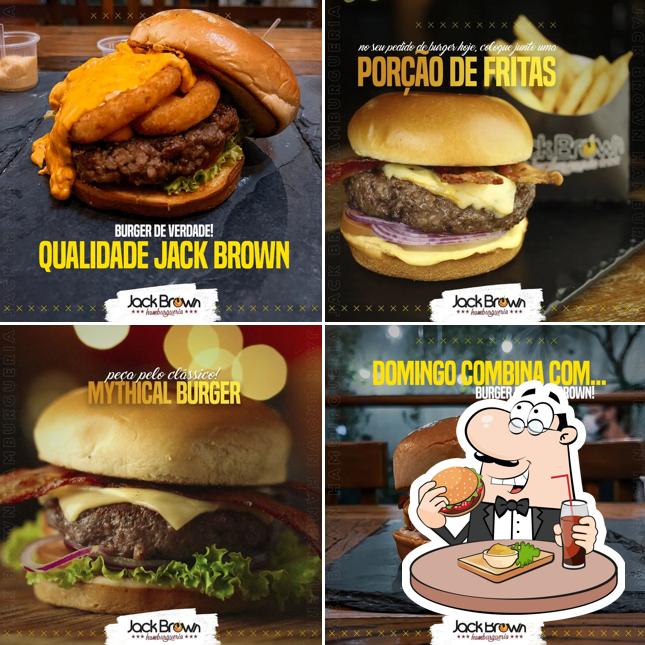 Hambúrguer em Jack Brown - Hamburgueria