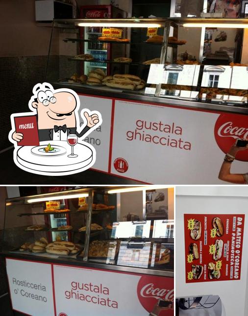 Cibo al Da Matteo O' Coreano