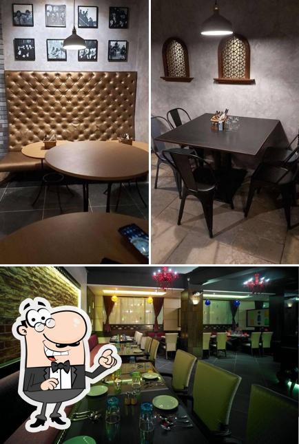 The interior of The Grey Room Pune (TGR) - Kitchen & Bar