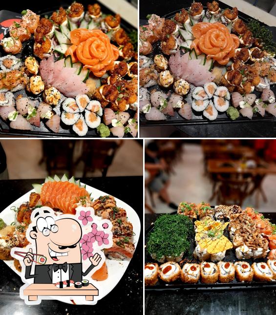 No Brasil Sushi Registro, você pode conseguir sushi