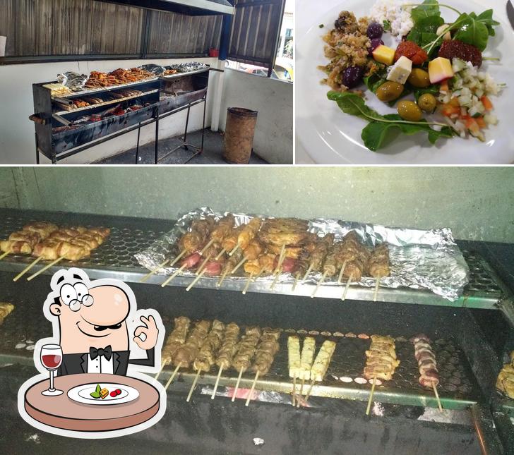 Comida em Drica Espetaria