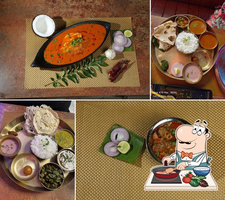 Chicken curry at Krrish Food Mania Malvani Dhaba