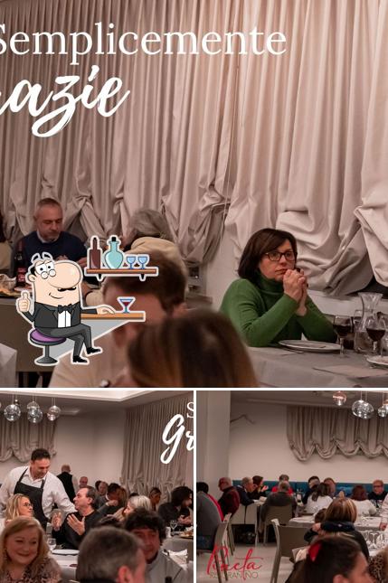 Gli interni di Ristorantino Pineta