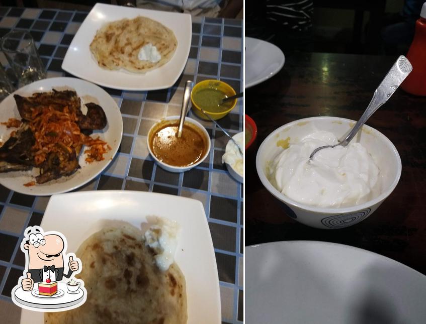 Ithu kadarchare hotel offers a selection of desserts