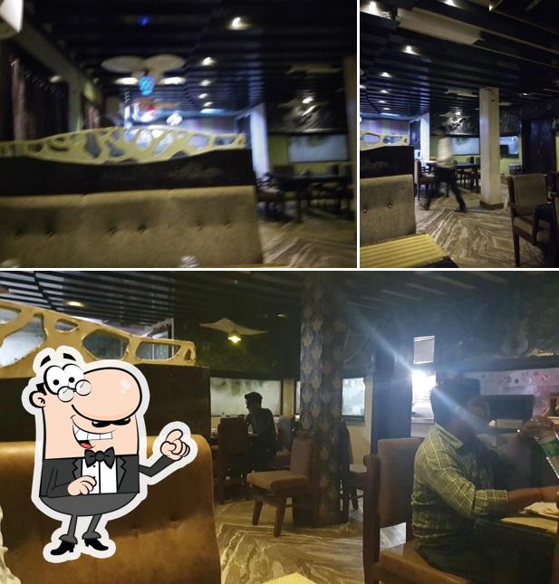 Take a seat at one of the tables at Tasty Budds