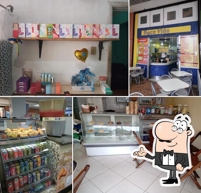 O interior do Doce Vida