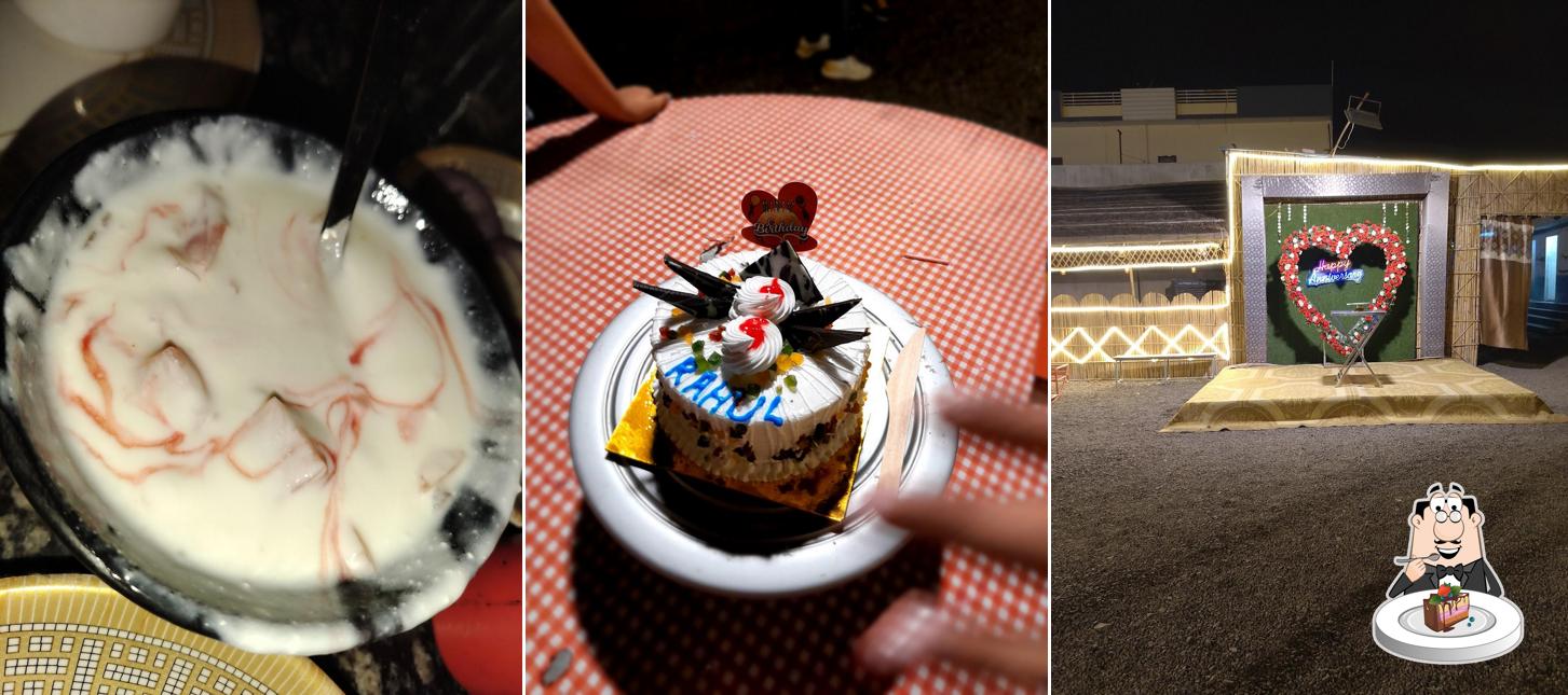 Chocolate cake at Prem Restaurant & Garden