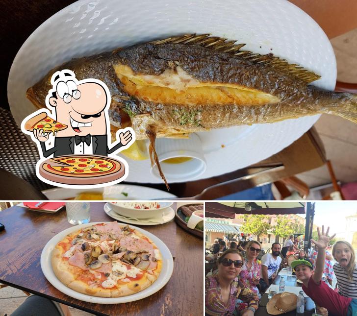 Scegli una pizza a Restaurant Central