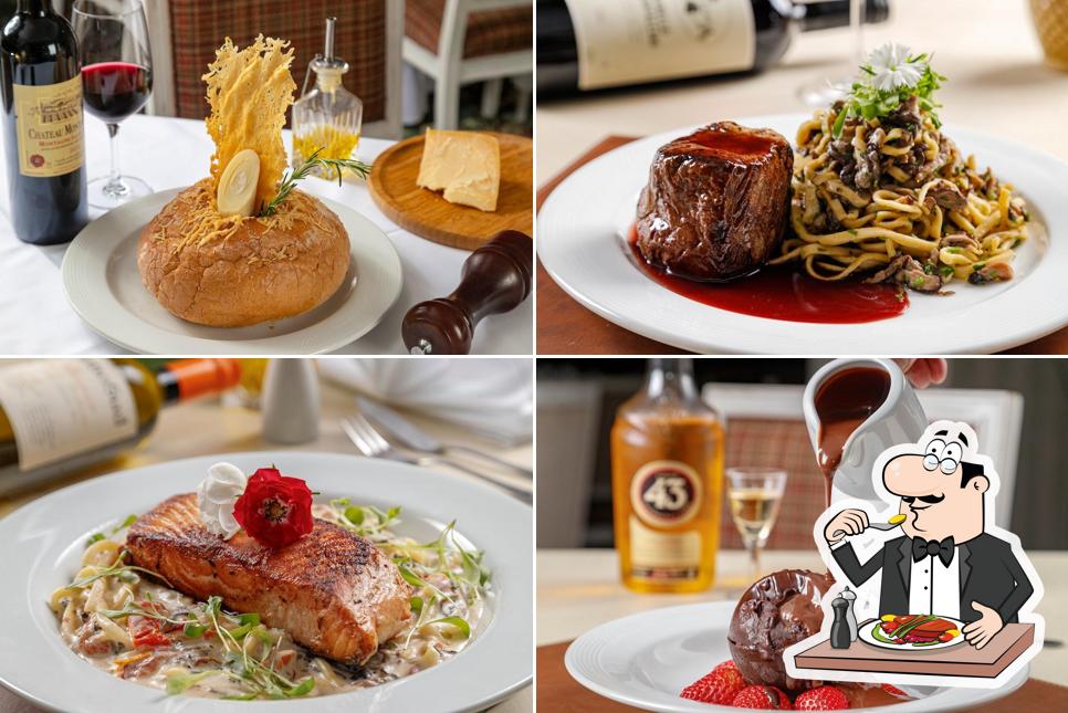 Mousse de chocolate em Château Suisse Gastronomia Na Montanha