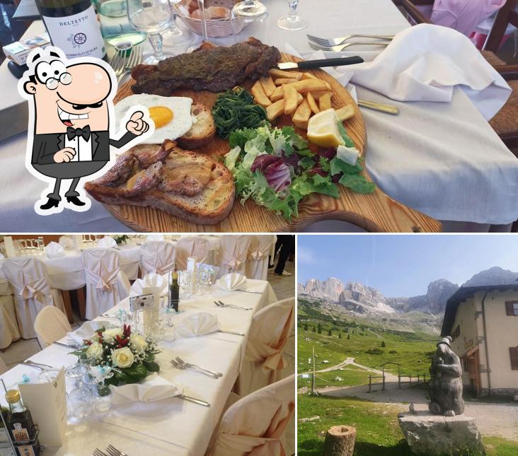 Rifugio Restaurant si caratterizza per la interni e esterno