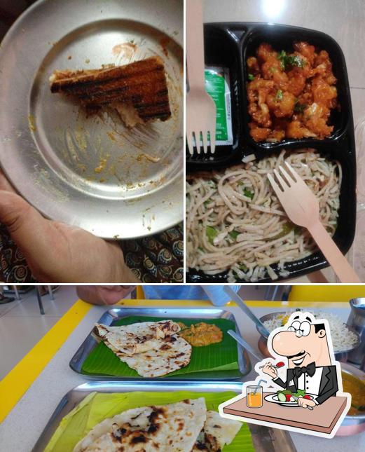 Food at AAHHAA Family Restaurant