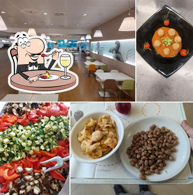 Cibo al Mensa Pellegrini