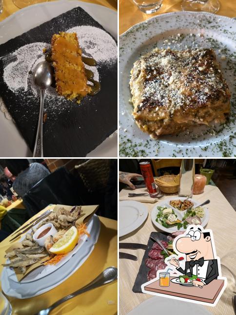 Platti al Antica Trattoria Ferrari