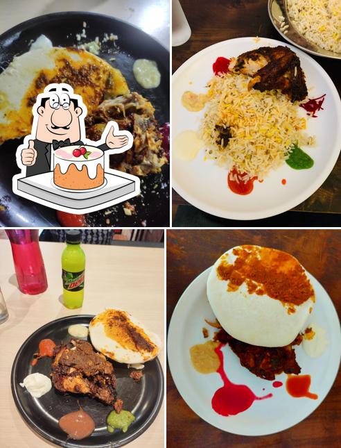 Carrot cake at Calicut Cafeteria